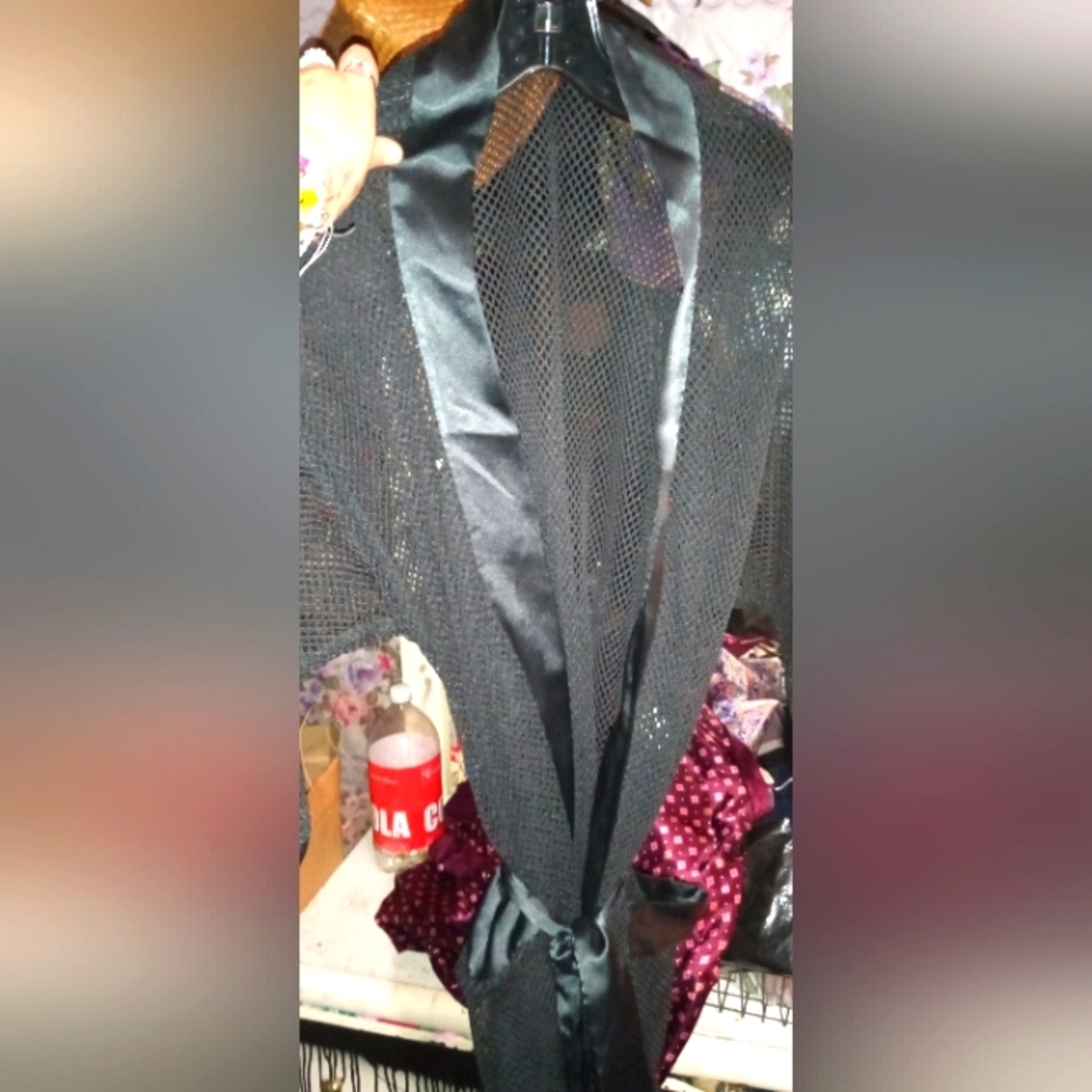 Miss dior vintage mesh robe